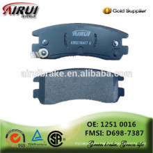 Ceramic brake pads, NOA ,disc brake pads, (OE: 1802 4962/ FMSI: D698-7387)